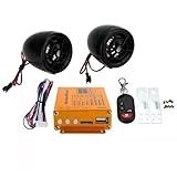 Super Caixa De Som Para Moto Alarme AntiRoubo Bluetooth Pendrive Fm