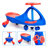 Super Car Carrinho Gira Volante Vermelho Azul Ginga Infantil
