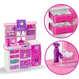 Super Cozinha Master Completa Infantil Sai Agua Magic Toys