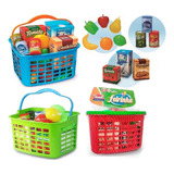 Super Feirinha Infantil De Brinquedo 13 Pcs Usual Brinquedos