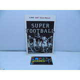 Super Football * Só O Manual Original Do Jogo * Atari - Loja