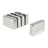 Super Ímã Neodímio N35 Bloco 16x10x4 Mm 20 Un Imashop