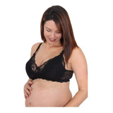 Super Kit 5 Sutiãs Amamentação Renda Gestante Maternidade