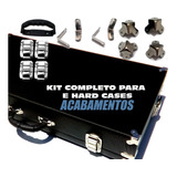Super Kit Cantoneiras Mata Junta Alça Reforçada E Fecho Para Case