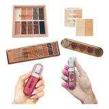 Super Kit De Maquiagem Gloss Labial Sarah s Beauty Presente
