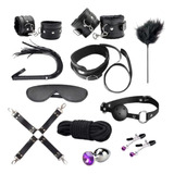 Super Kit Fantasia Máscara Chicote Colar 11 Pçs