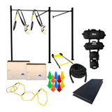 Super Kit Funcional Completo Power Rack Academia