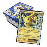 Super Kit Lote Pokémon 200 Cartas Gx Ou V Super Brinde