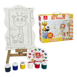 Super Kit Pintura Safari Brincadeira De Criança