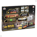 Super Locomotiva Deluxe C Fumaça Luz E Sons 8006 Braskit