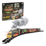 Super Locomotiva Ferrorama Deluxe Som Luz Fumaça De Verdade