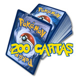 Super Lote 200 Cartas Pokemon Sem Repetição Original Copag