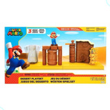 Super Mario - Desert Playset Diorama Jogo Mario Bross