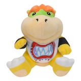 Super Mario Bowser Koopa Jr. Boneca Pelúcia Brinquedo 18cm