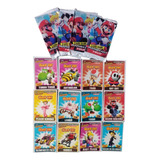 Super Mario Bros = 100 Cards 25 Envelopes De Figurinha Bafo