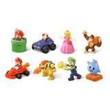 Super Mario Bros 8 Figuras Mc Donalds Mc Lanche Feliz 2022
