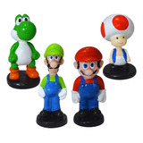 Super Mario Bros Em Resina De Ótima Qualidade - Oferta!!
