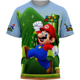 Super Mario Camiseta Infantil
