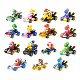 Super Mario Kart Luigi Carrinho Hot Wheels Coleção Mattel