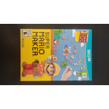 Super Mario Maker Nintendo Wii U Mídia Física Com Encartes