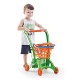 Super Mercadinho Carrinho De Compras Infantil 2 Em 1