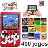 Super Mini Game 400 Em 1 Completo Só Ligar E Jogar Ideal Para Crianças E Adultos Cor Do Console Sortida