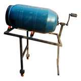 Super Misturador De Rações Manual Tambor 80 Litros
