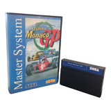 Super Monaco Gp Master System Sega Cartucho 