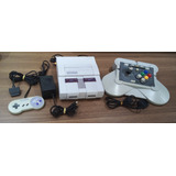 Super Nintendo Com Controle Arcade