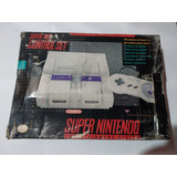 Super Nintendo Modelo 001 Na Caixa