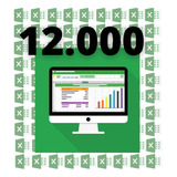 Super Pacote 12000 Planilhas Excel Word Prontas Bônus
