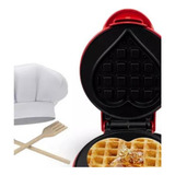 Super Panela Grill Mini Waffles Coração Café Da Manha 220v