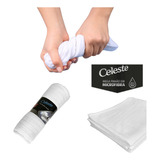 Super Pano De Chão Microfibra Kit 2 Un Panão Branco 80x50cm