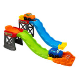 Super Pista Mais 2 Carrinhos Ramp Racer Maral Caixa