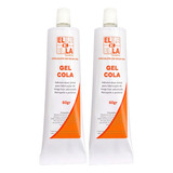 Super Promoção 2 Gel Cola 60g Para Fabricação De Mega Hair