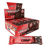 Super Protein Crisp Bar Caixa C  12 Integralmedica Sabor Brownie De Chocolate