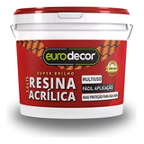 Super Resina Multiuso Eurodecor Brilhante Incolor 3 6premium