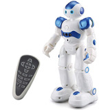Super Robô Amigo Allok Mechanics Controle Remoto Cor Azul
