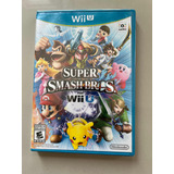 Super Smash Mario Bros Wii U Midia Fisica Lacrado Original