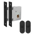 Super Trava Tetra Chave Auxiliar Preta 925/2 Dupla Lockwell Cor Preto