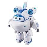 Super Wings 5- Robô Transforming Supercharged Astra Branco