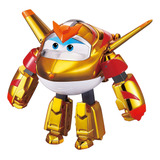 Super Wings 5 Transformando Golden Boy Avião Brinquedos Veíc