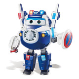 Super Wings 6 Figuras De Ação De Brinquedos De Avião Paul