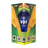 Super7 Mighty Morphin Power Rangers Blue Ranger – Figura De Ação Power Rangers De 9,5 Cm Em Edição Especial, Colecionáveis Clássicos De Programas De Tv E Brinquedos Retrô