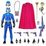 Super7 ULTIMATES G I Joe Cobra Commander 7 G I Joe Action Figure With Accessories Classic Cartoon Collectibles And Retro Toys