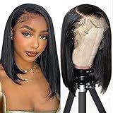 SUPERLOOK Lace Front Wigs Straight Bob
