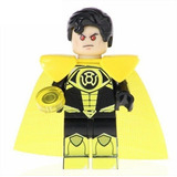 Superman Lanterna Amarela Verde Liga Justiça Blocos Boneco 