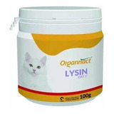 Suplemento Alimentar Organnact Cat Lysin - 100 G