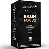 Suplemento Brain Focus 30 Cápsulas Puravida
