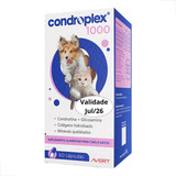 Suplemento Condroplex 1000 60 Cápsulas Cães E Gatos Avert